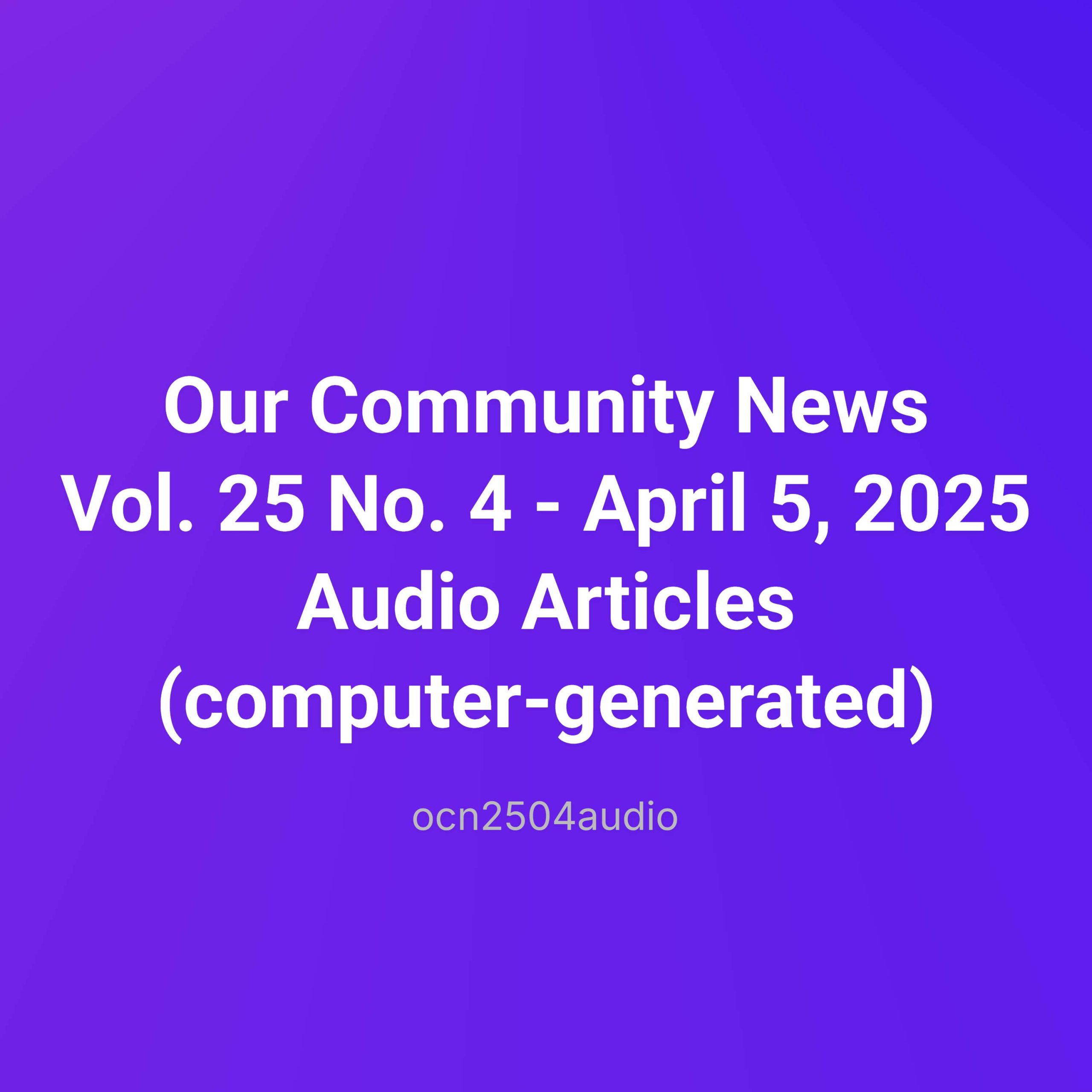 Our Community News