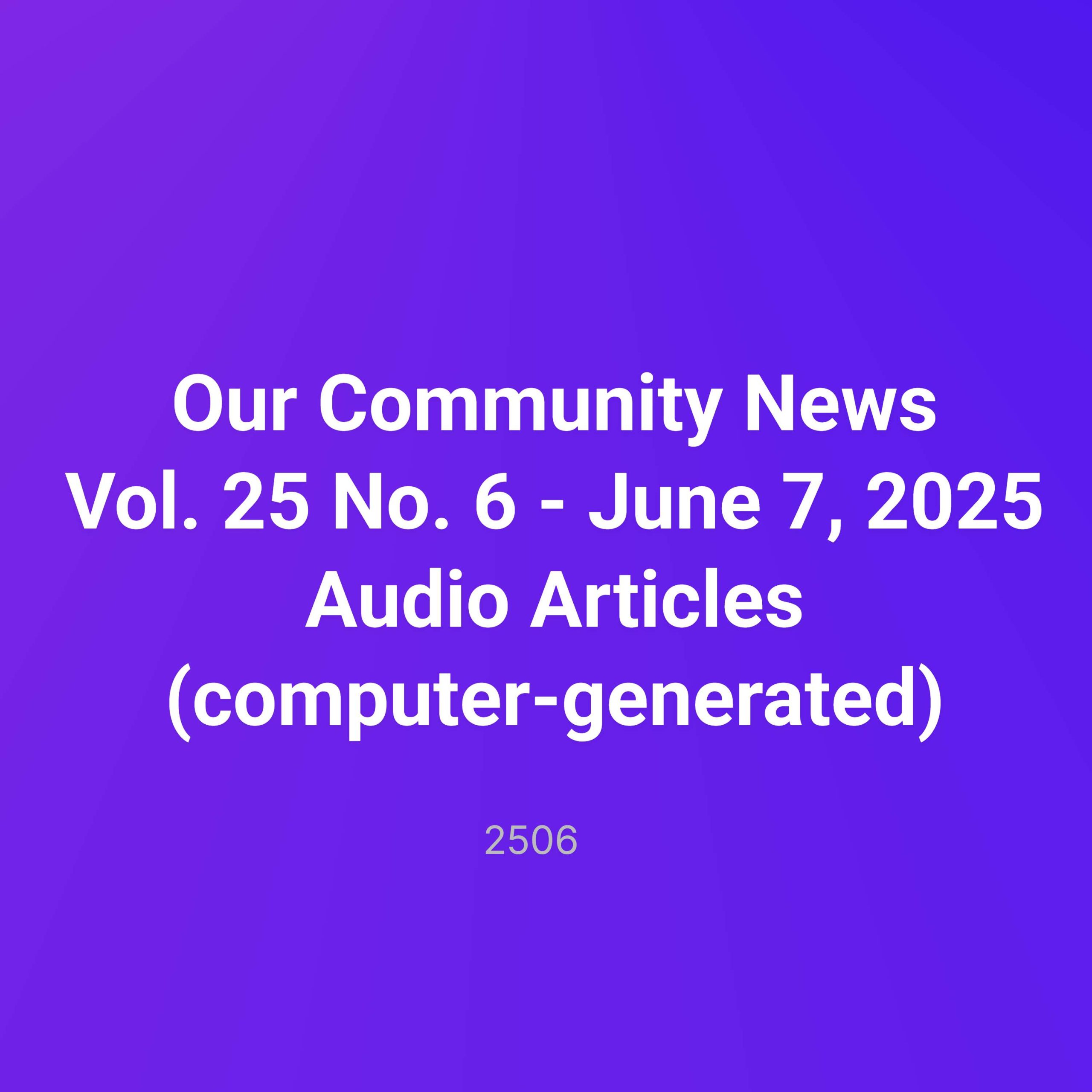 Our Community News