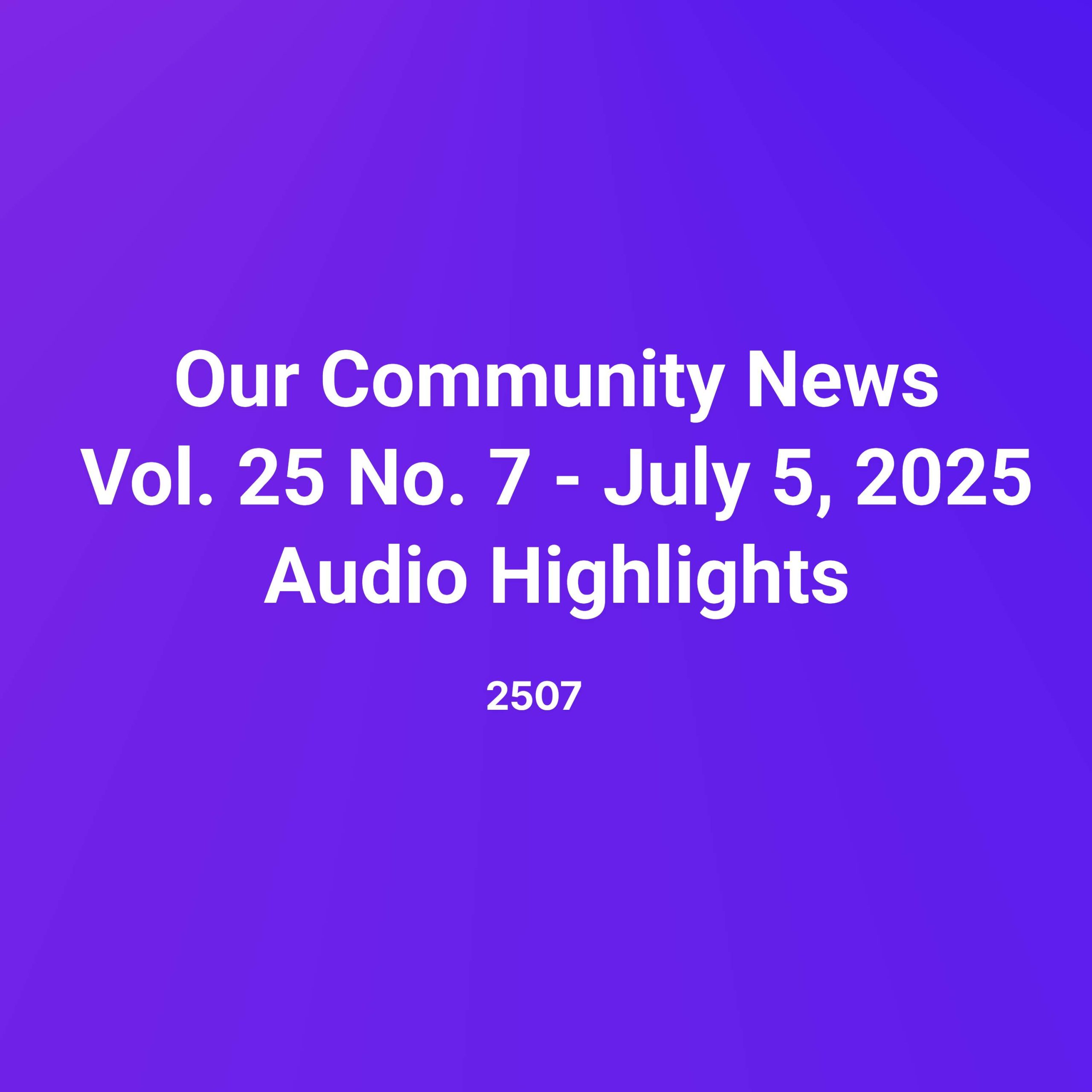 Our Community News